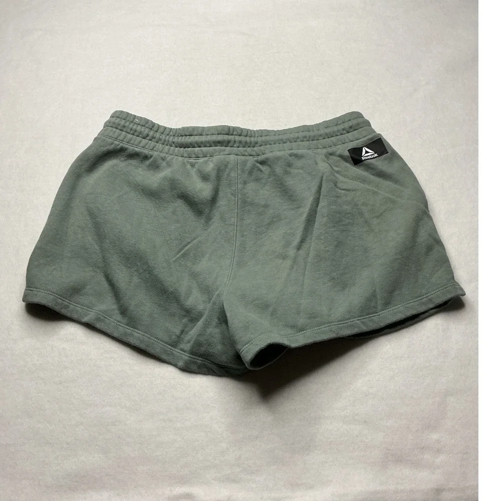 Adidas Reebok Puma Womens Activewear Shorts 4pc Bundle Large Black Green Pink